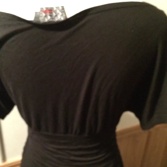 MCM L Black, Greyish W/decor On Right Shoulder top - Picture 4 of 5